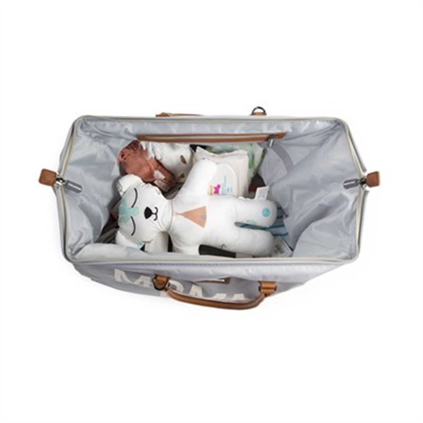 Mommy Bag, Anne Bebek Bakım Çantası, Gri