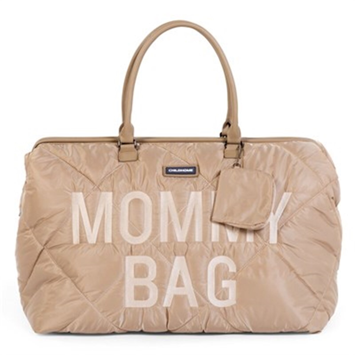 Mommy Bag, Anne Bebek Bakım Çantası Puffy, Bej