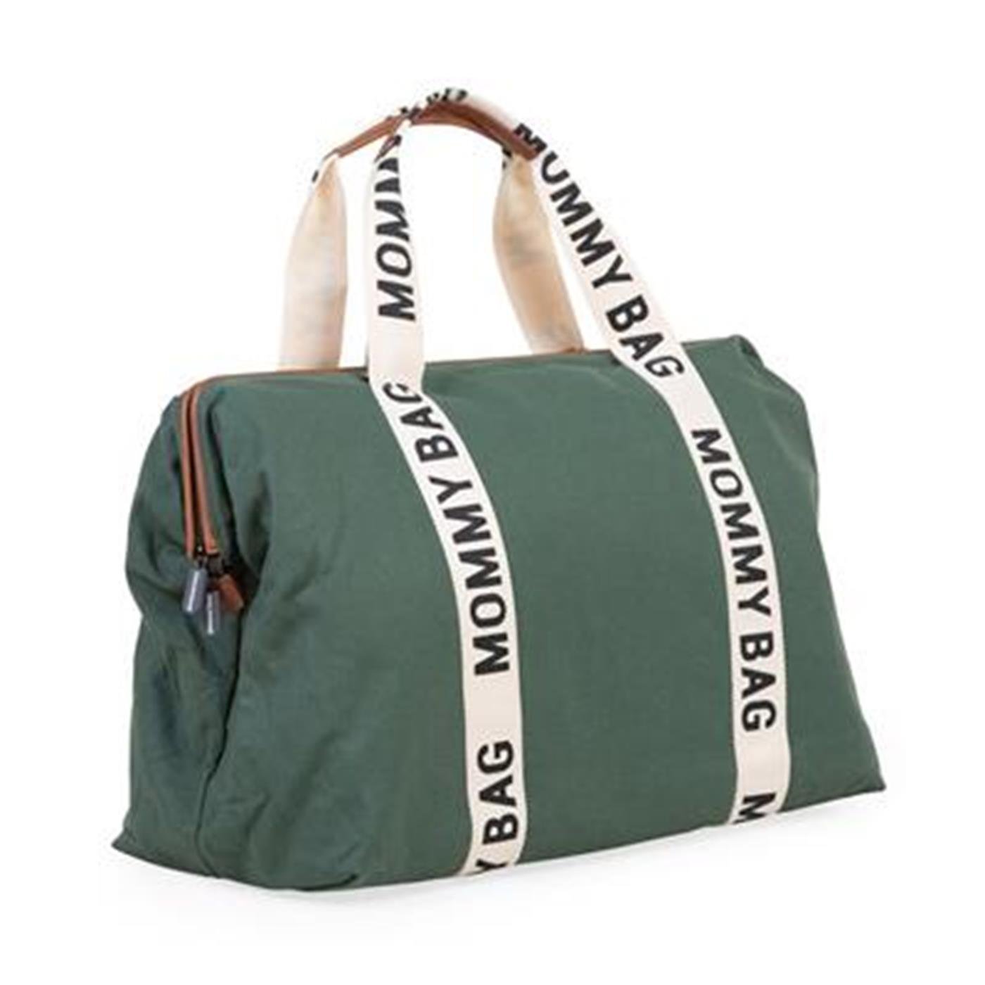 Mommy Bag Çanta, Signature Kanvas Green