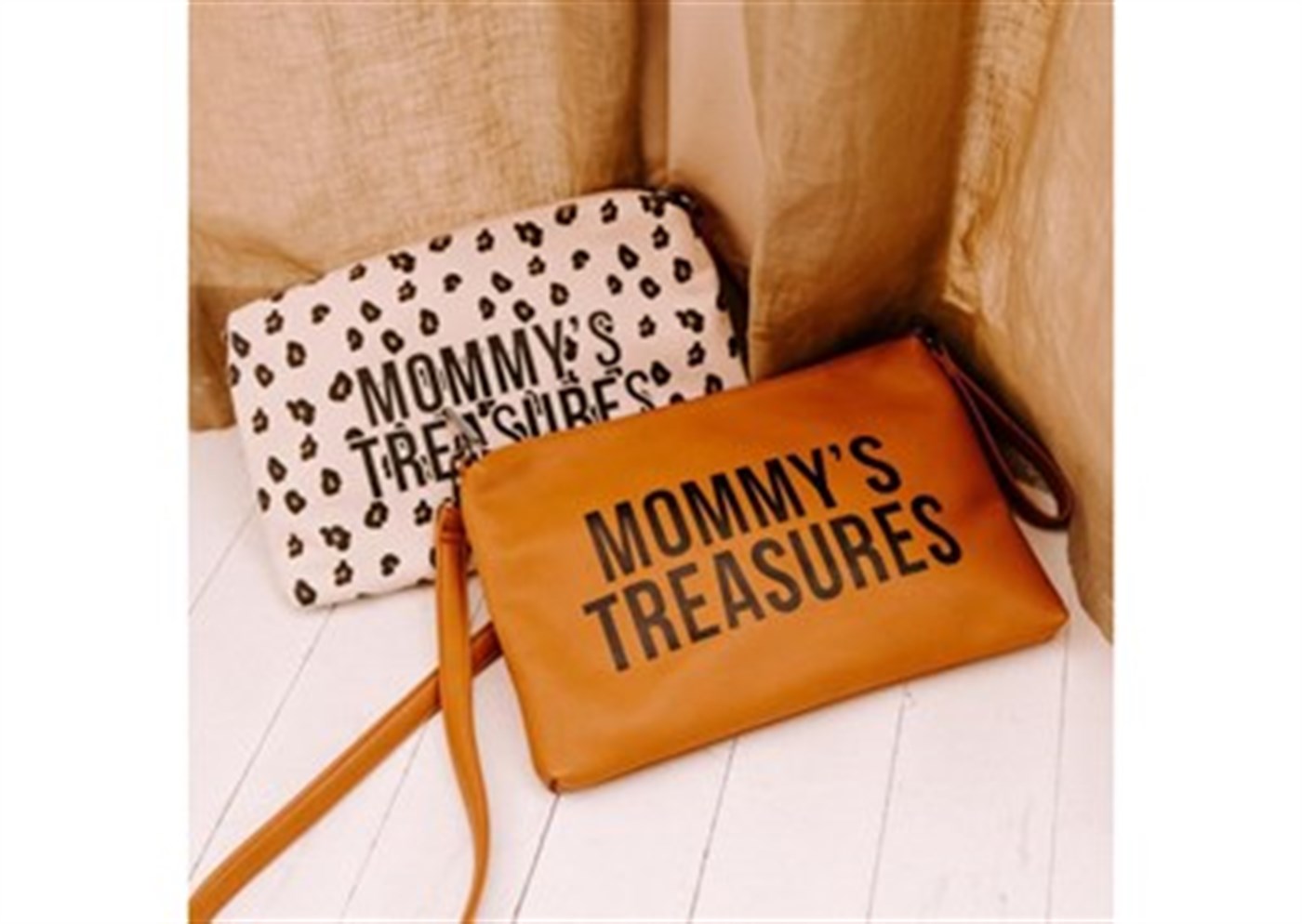 Mommy Treasures Kahverengi Deri