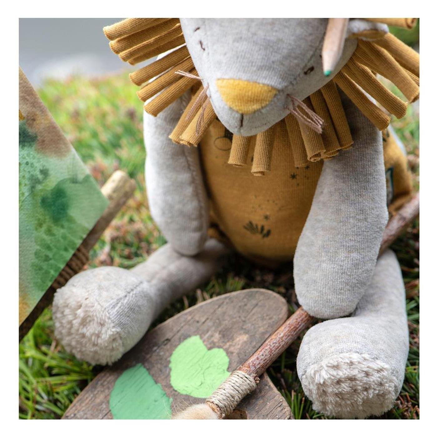 Moulin Roty Bez Oyuncak - Aslan