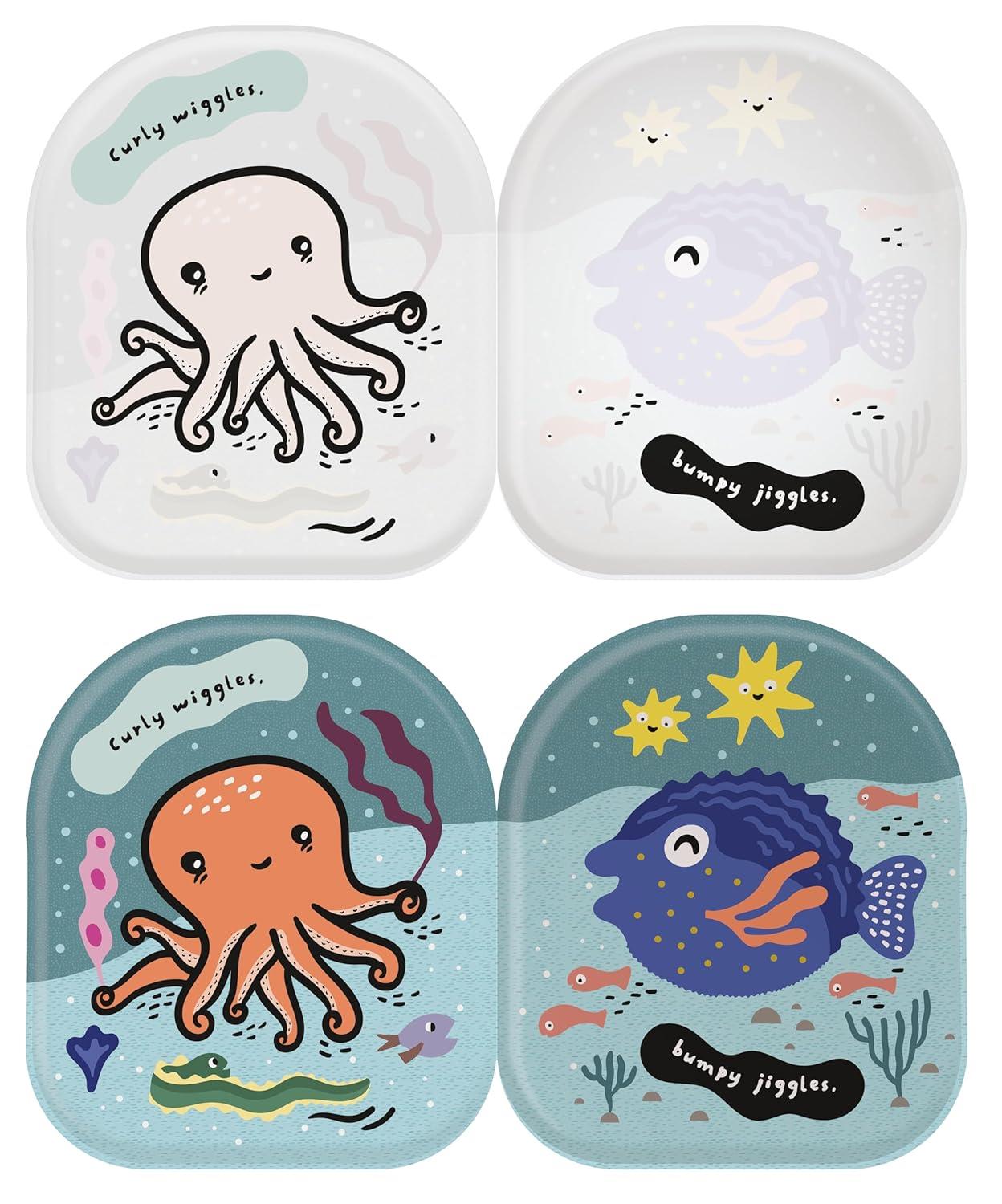 Octopus and Friends - Shaped Bath Book
