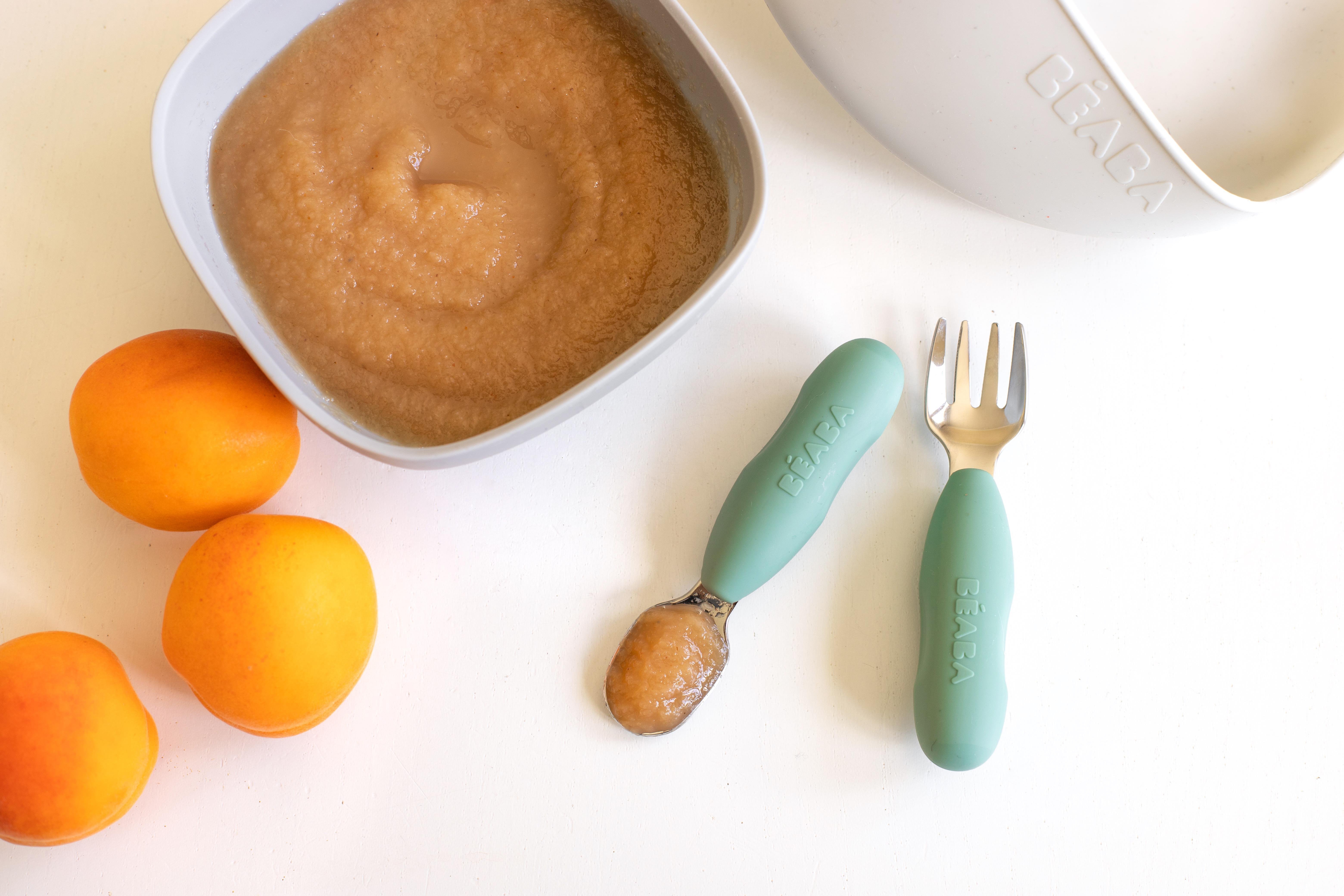 Paslanmaz Çelik Çatal Kaşık Seti, Sage green