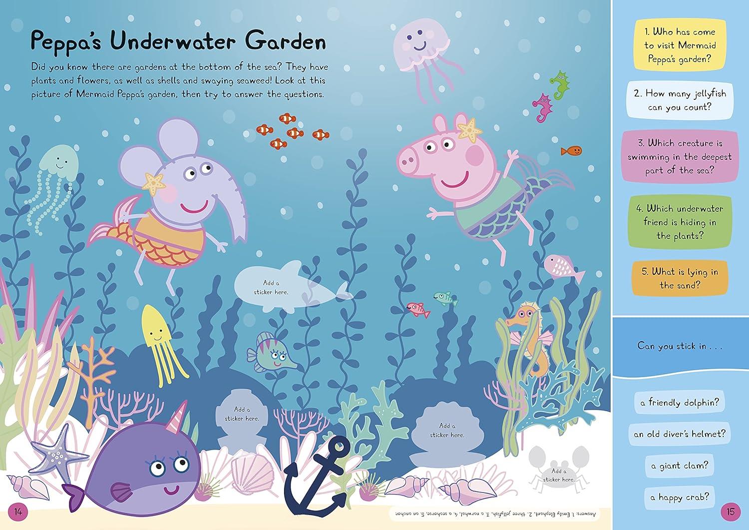 PEPPA PIG - PEPPA'S UNDERWATER FRIENDS STICKER ACTIVITY BOOK