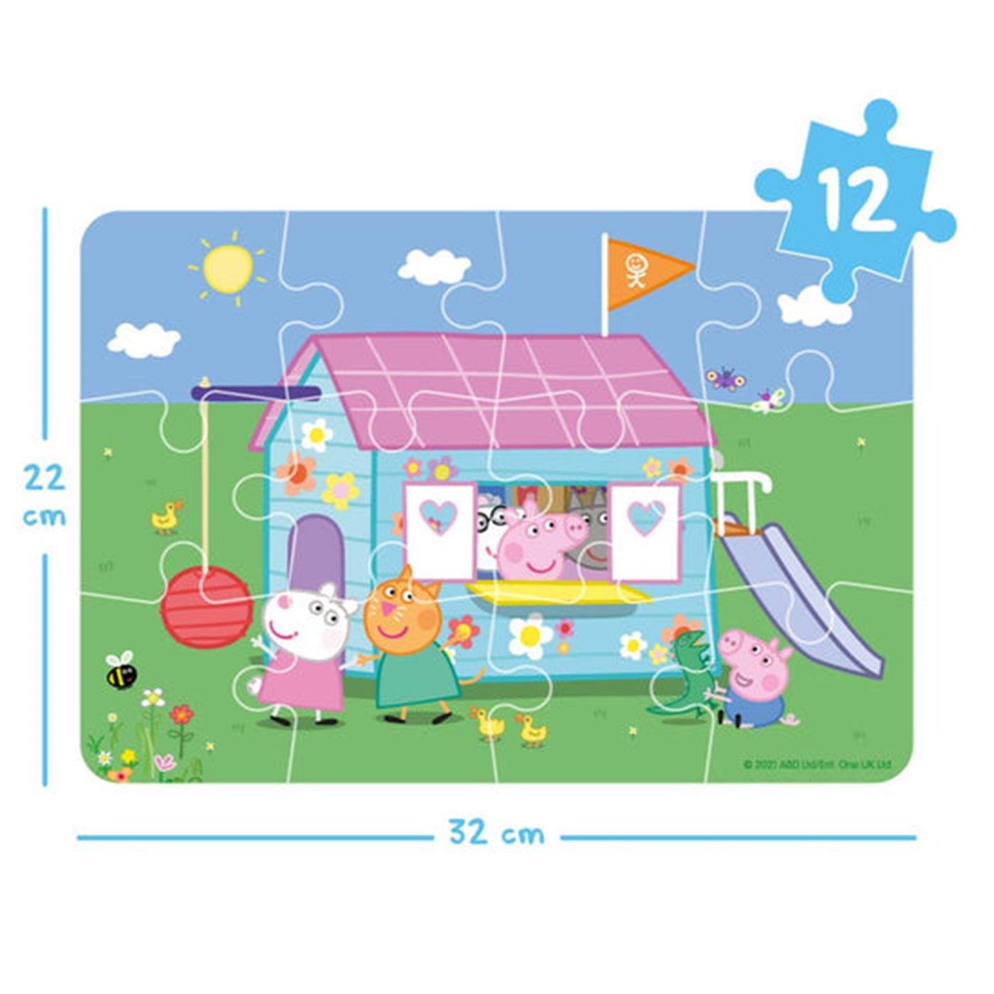Peppa Pig - Progressive Puzzle: Outdoor Fun