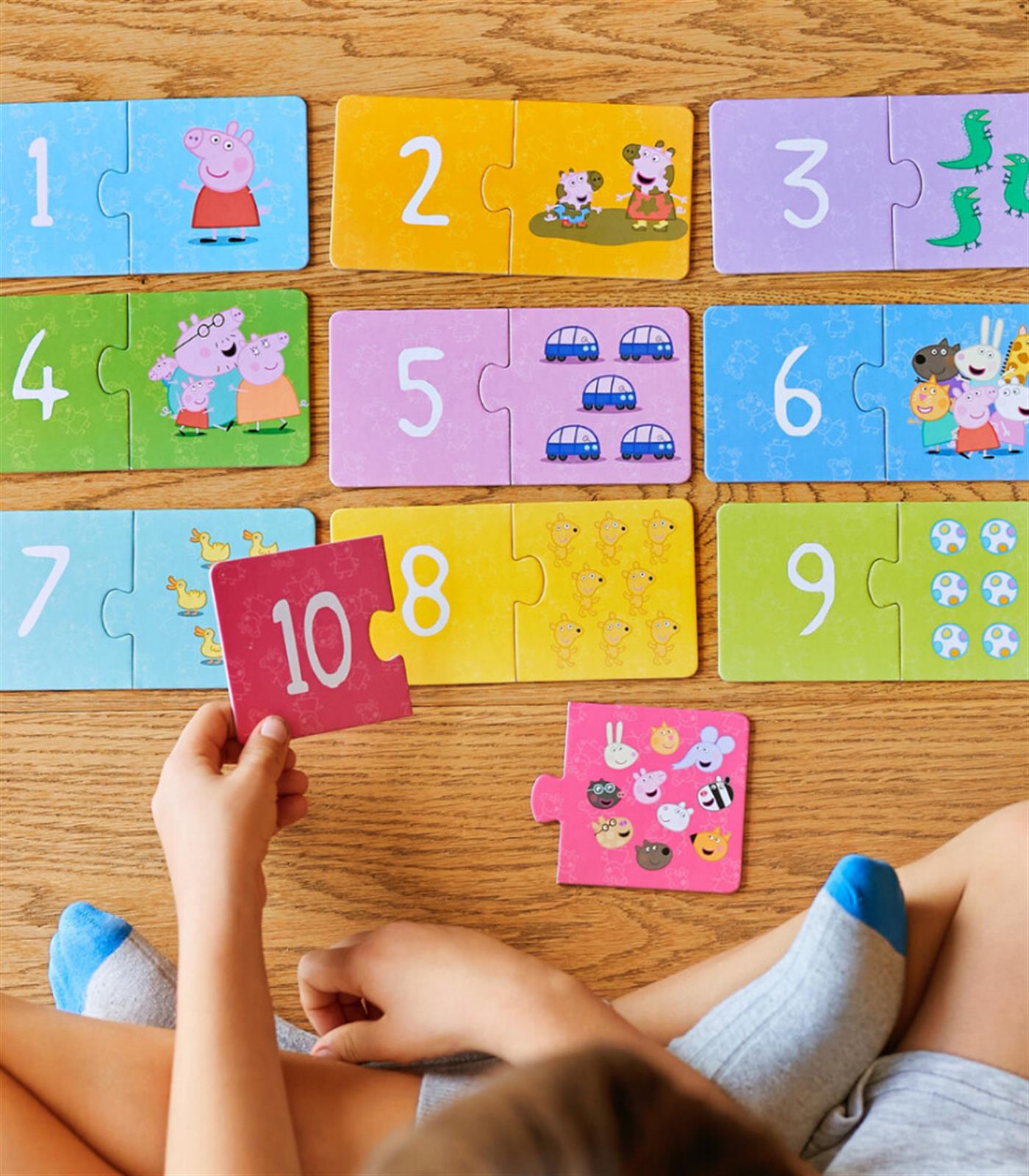 Peppa Pig- Puzzel Duo: Numbers