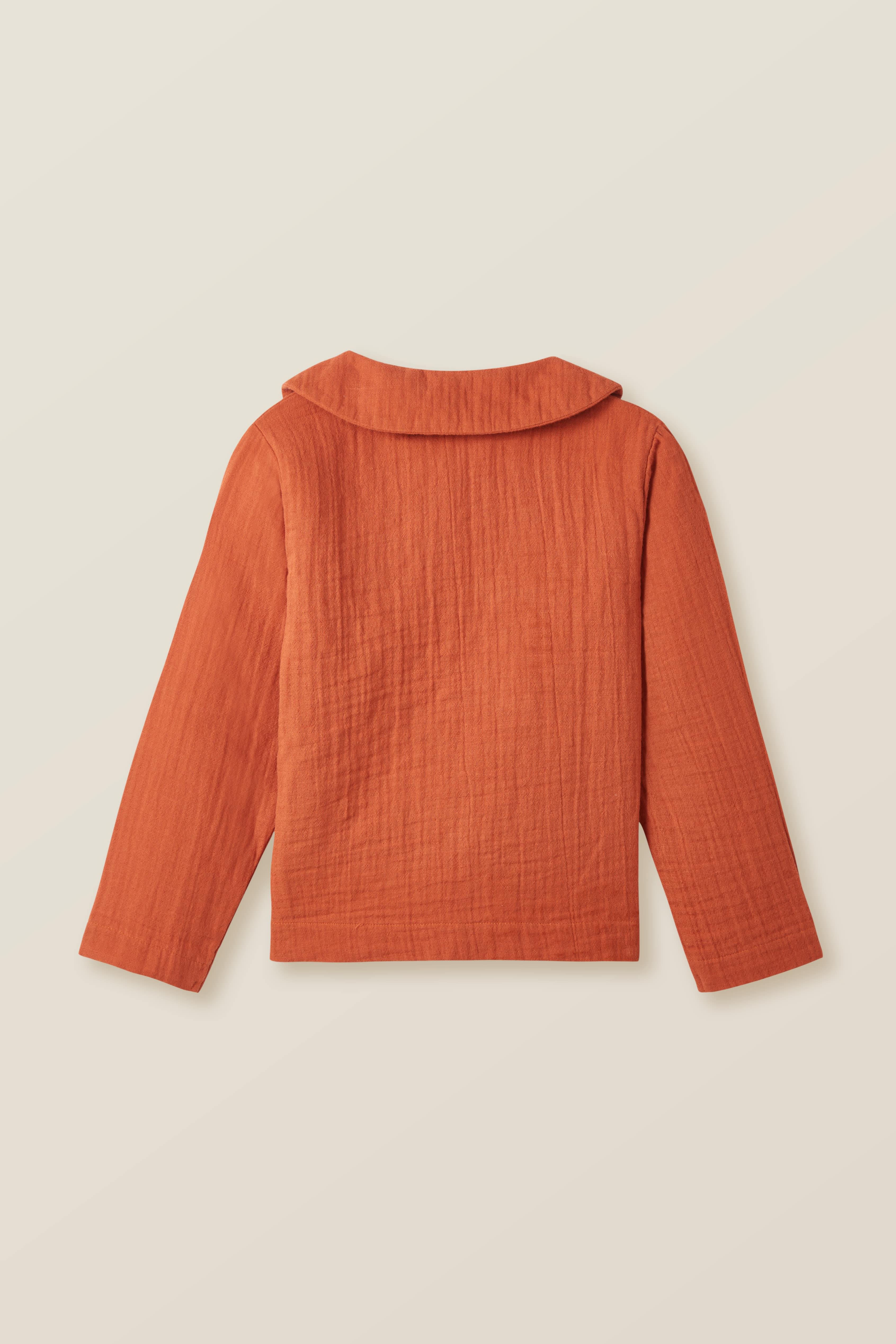 Petit Coral Müslin Gömlek Tarçın