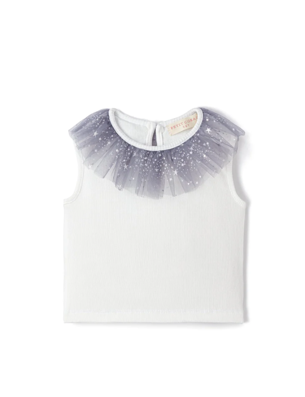 Petit Coral Yıldızlı Bluz Lila