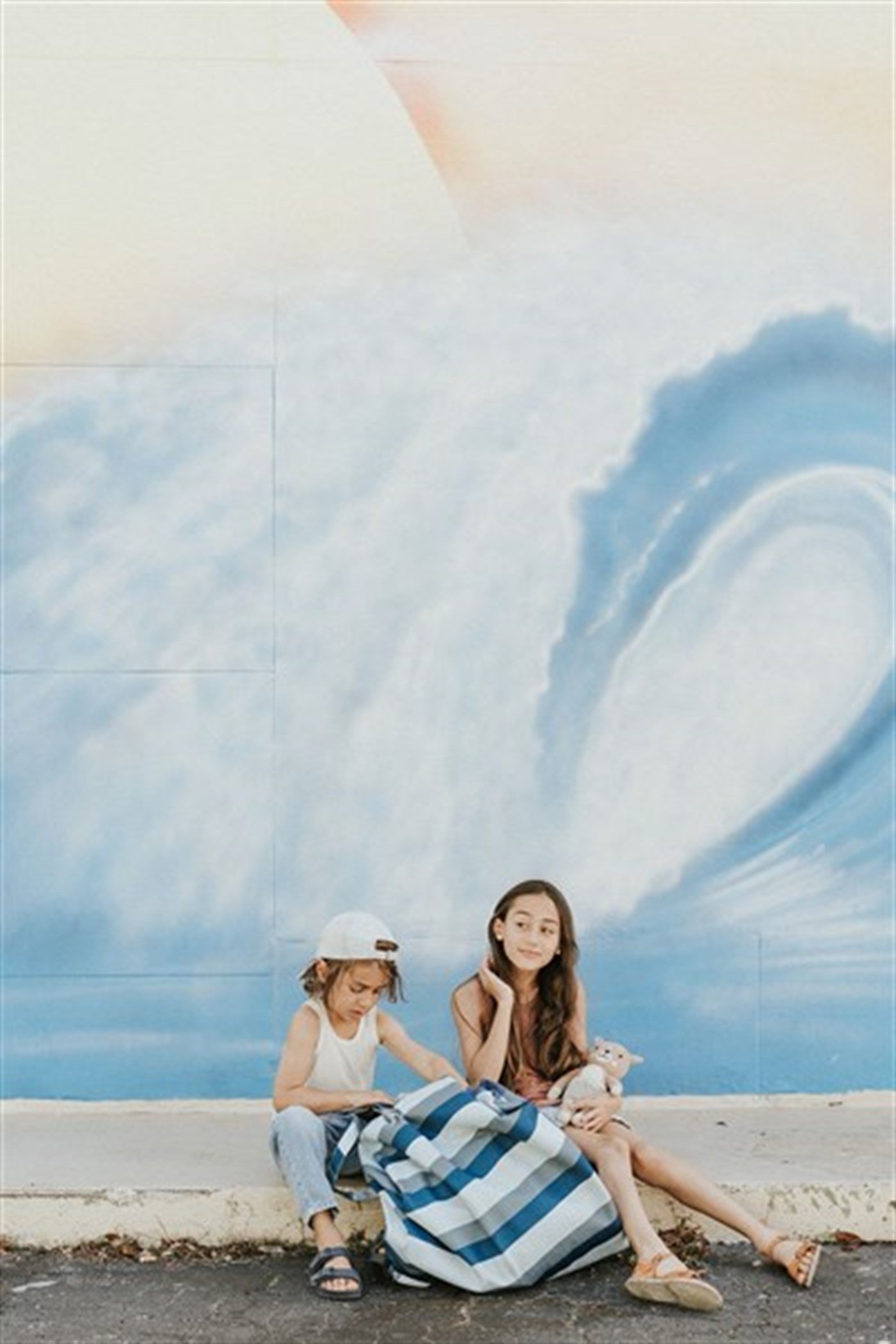 Play & Go Outdoor Green Stripes