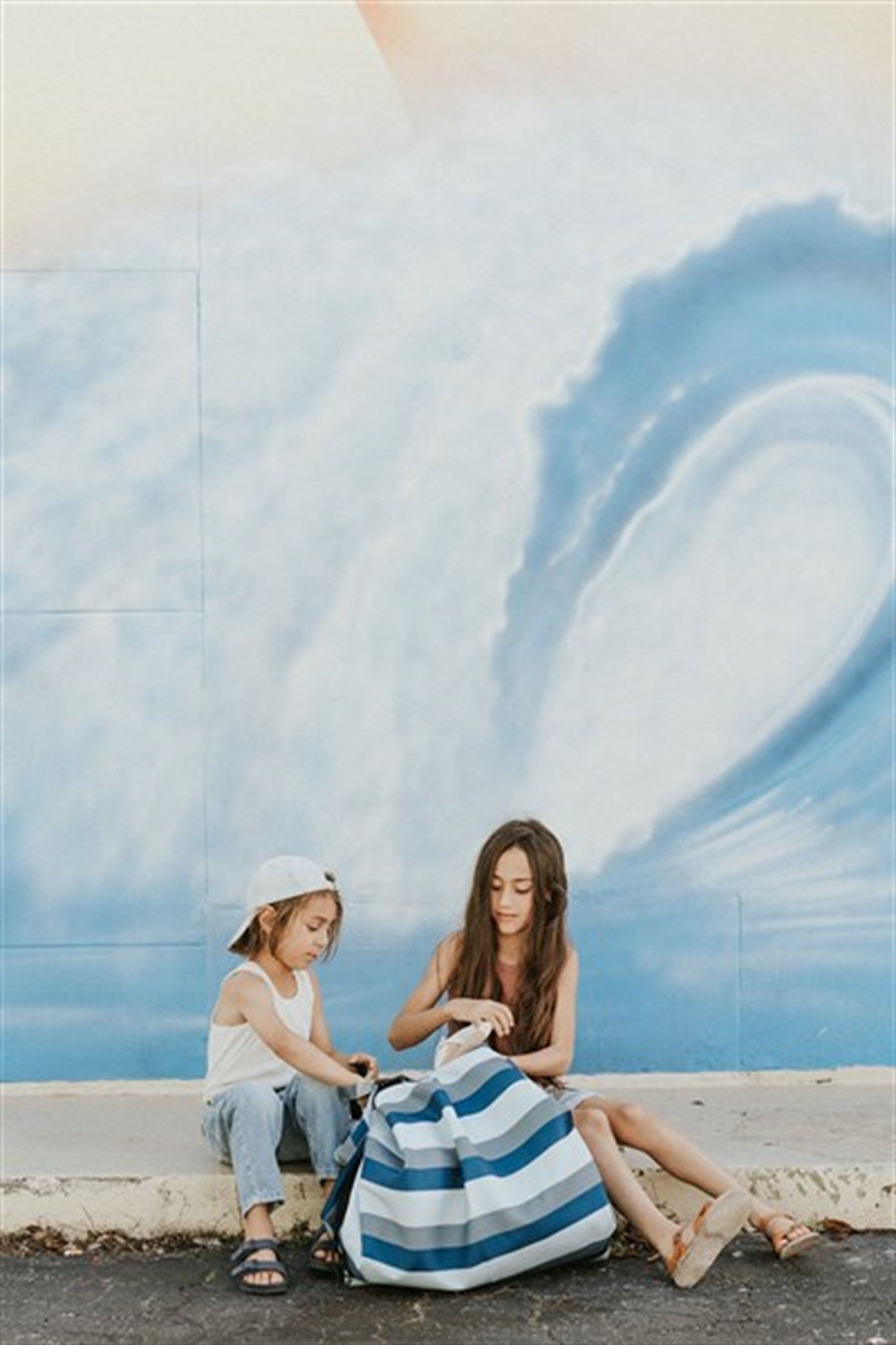 Play & Go Outdoor Green Stripes