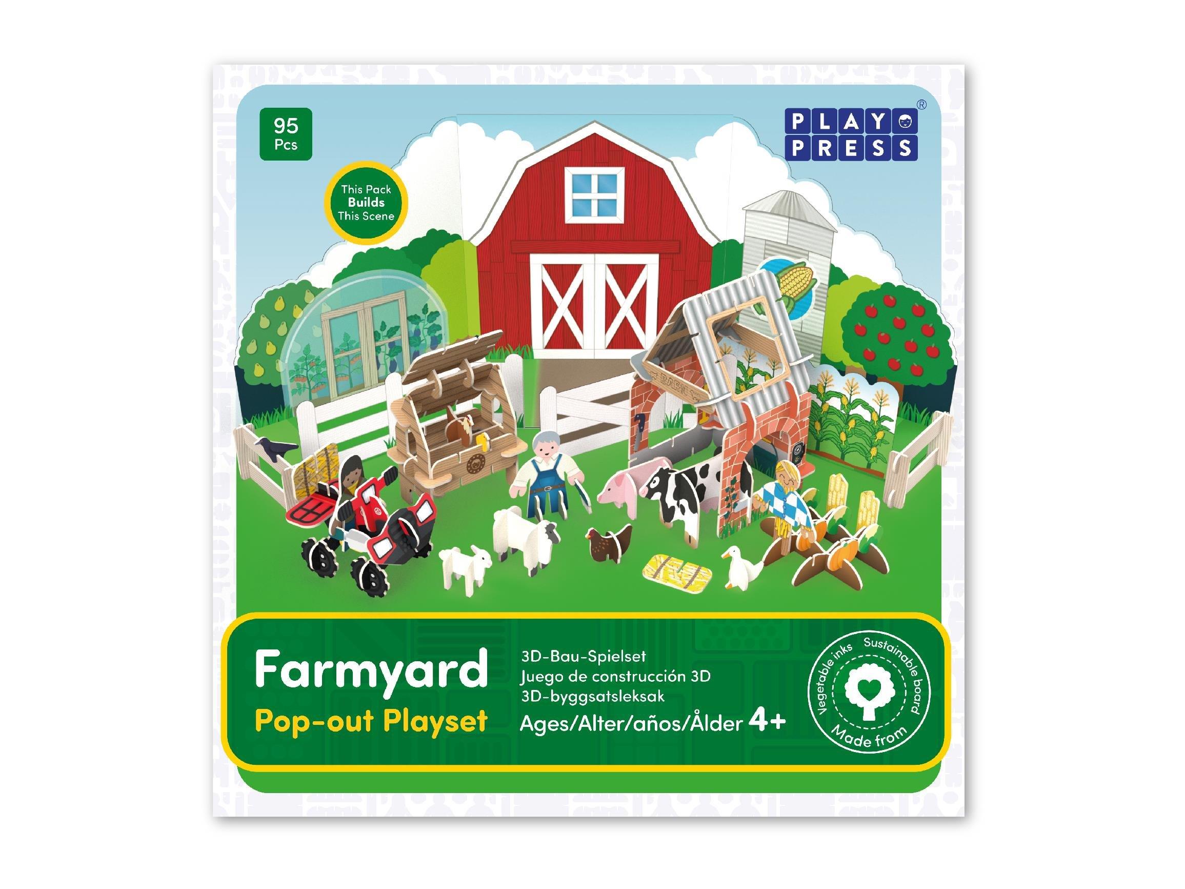 PlayPress - Story Playset - Farmyard