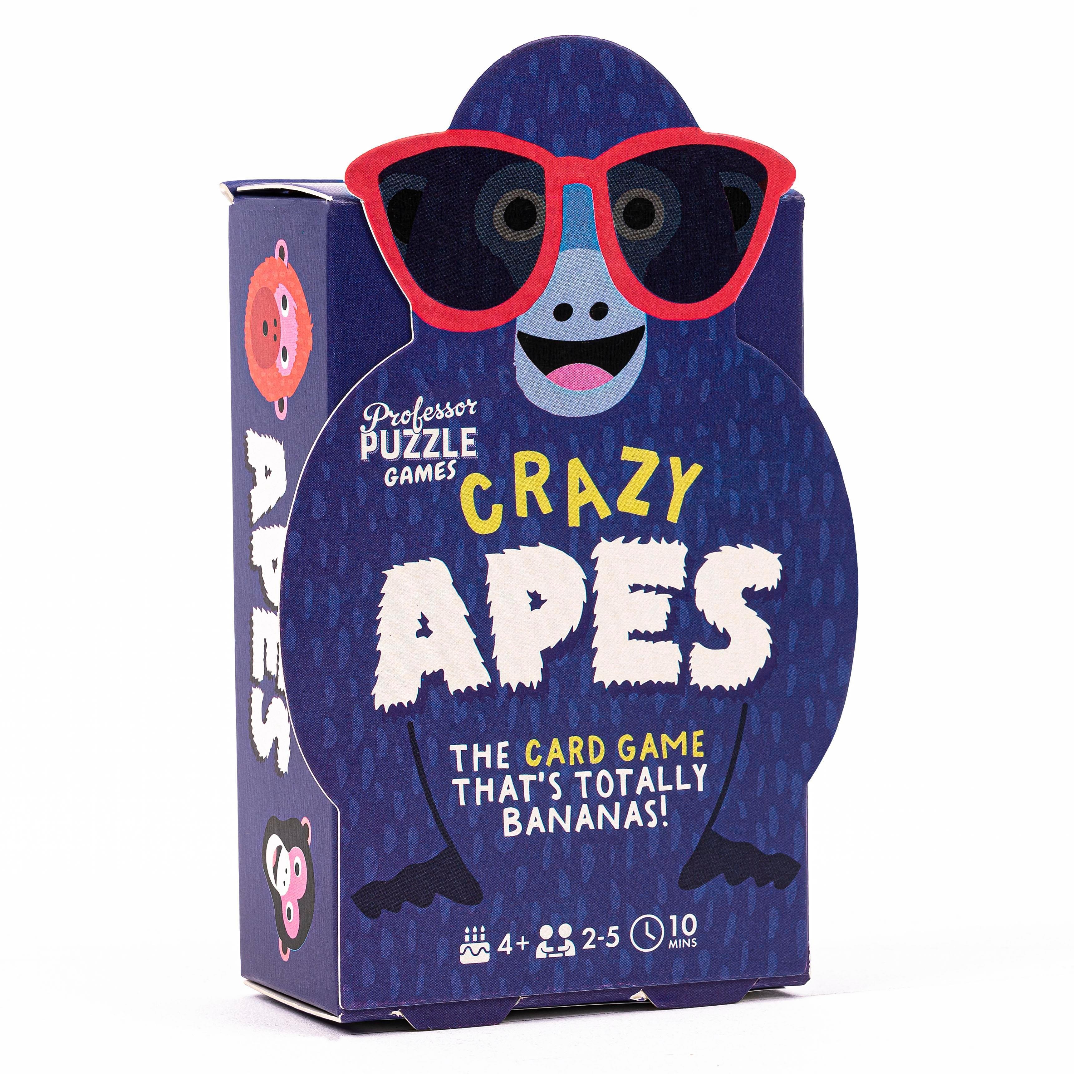 Professor Puzzle - Eşleştirme Kart Oyunu - Crazy Apes