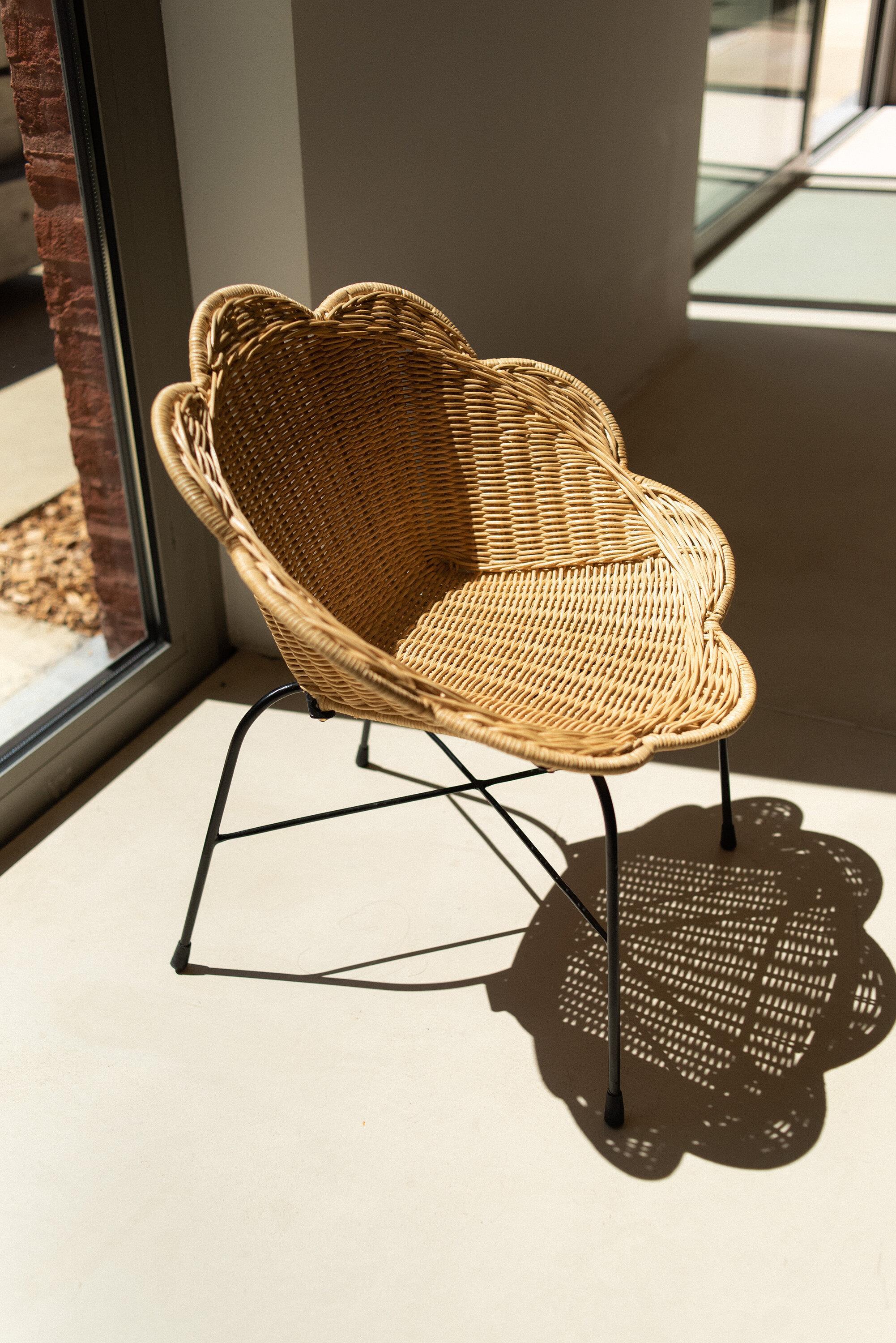 Rattan Sandalye, Flower