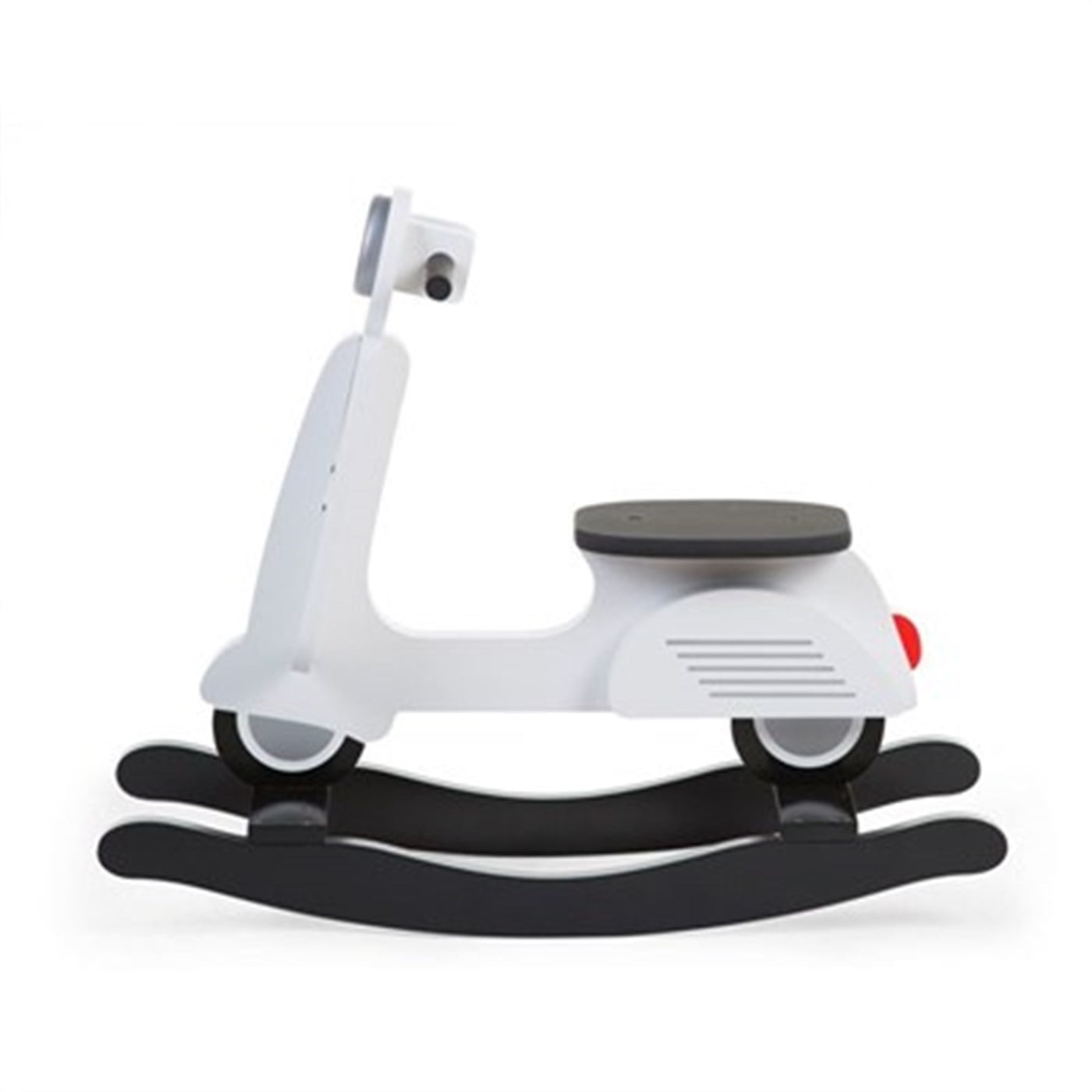 Sallanan Vespa Motor Siyah & Beyaz
