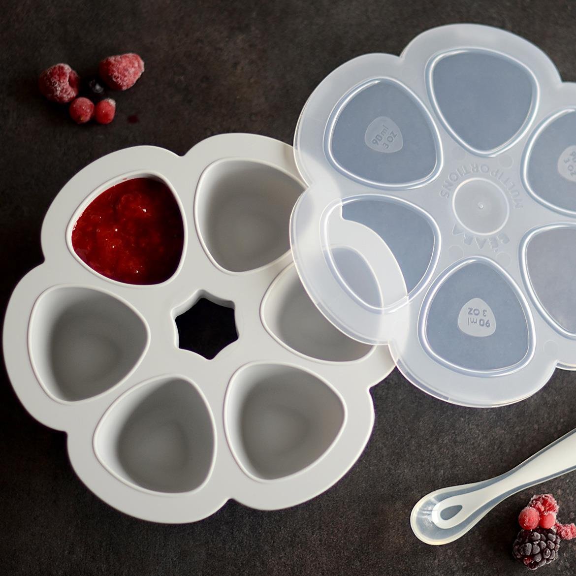 Silikon 6'lı Sıcak & Soğuk Saklama Kabı Light Mist 6 x 90ml