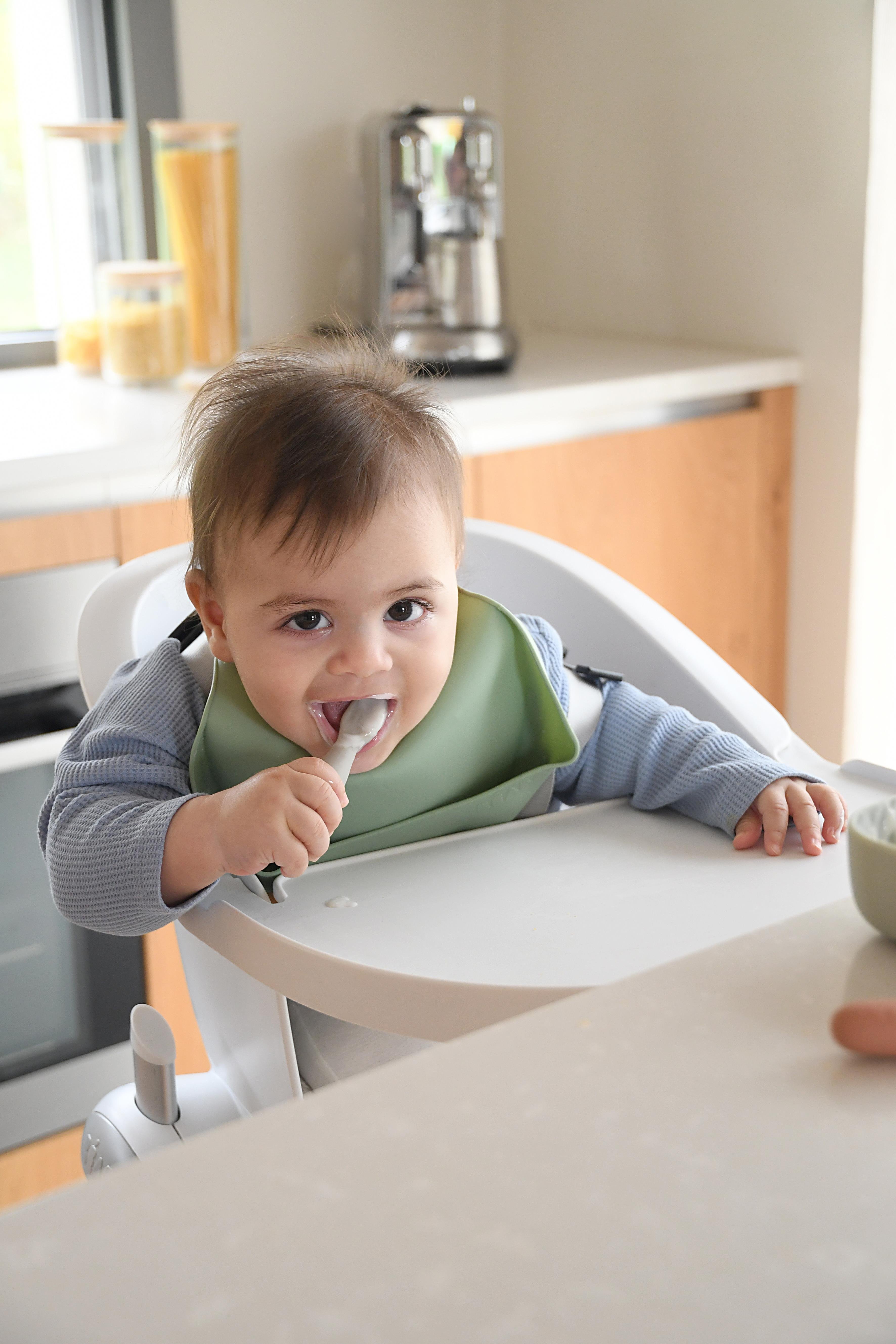 Silikon Kaşık Seti, Terracotta/velvet grey