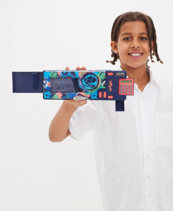 Smiggle - Limitless Hesap Makinalı Kalem Kutusu