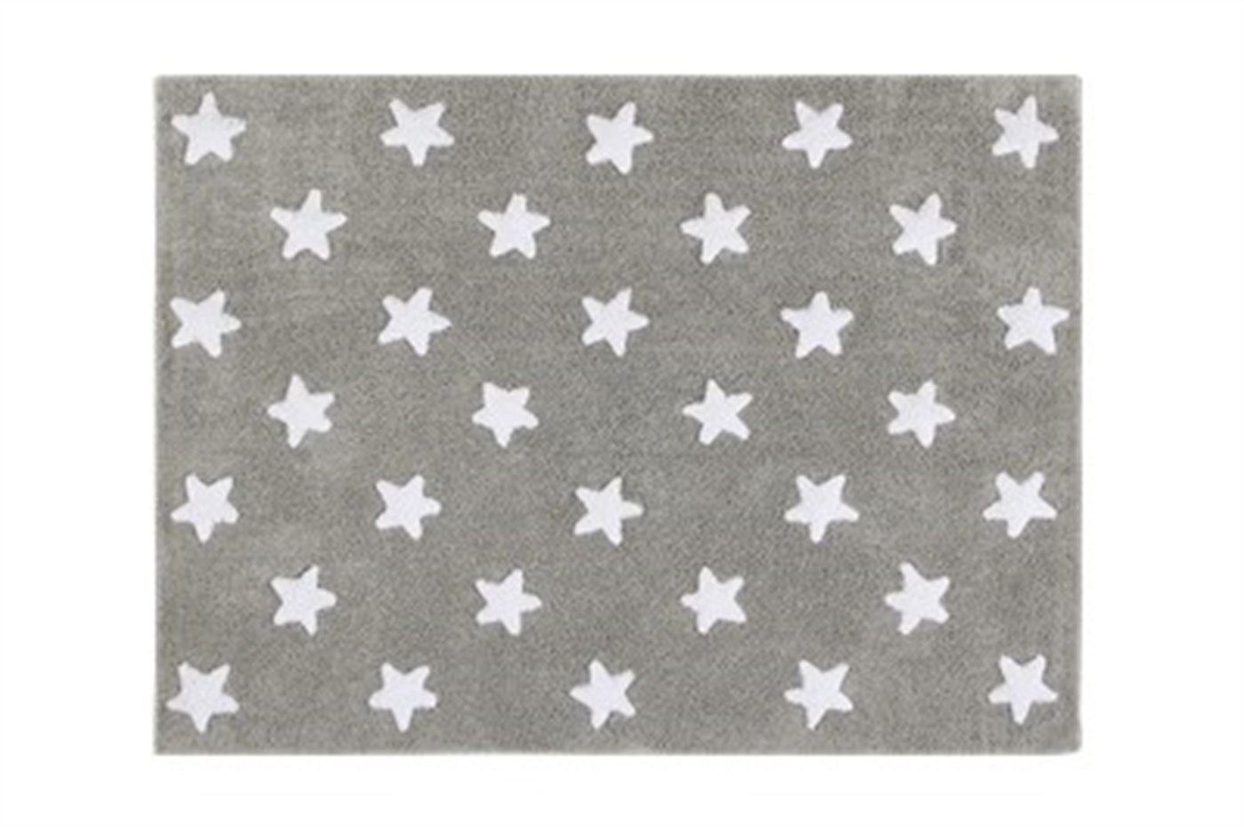 STARS Çocuk Odası Halısı Gri/Beyaz