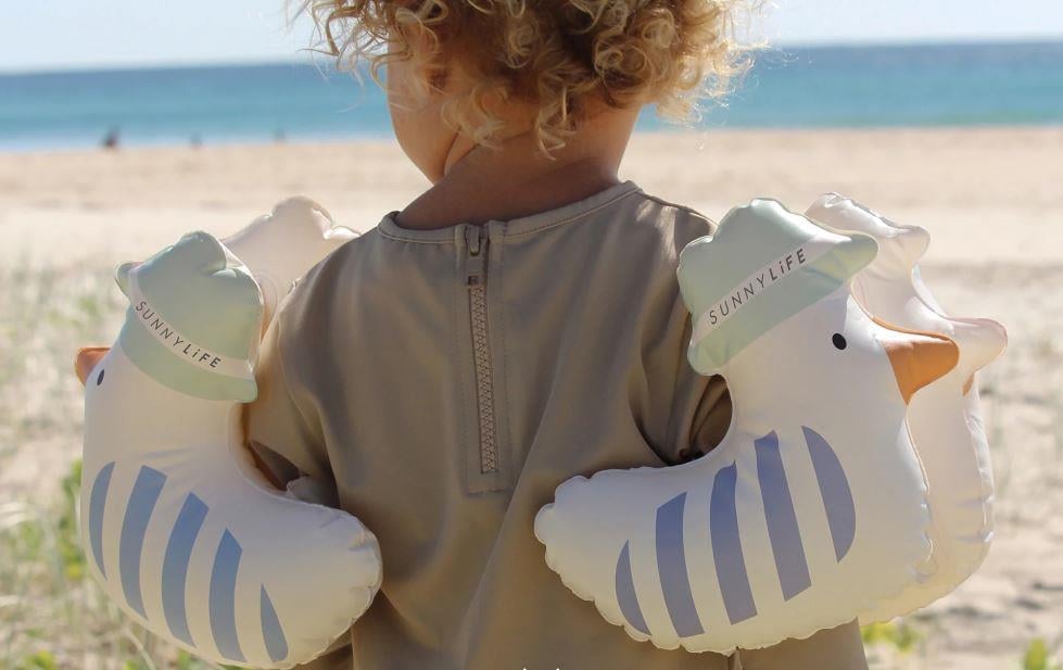 SunnyLife Buddy Float Kollukları Blue Stripe