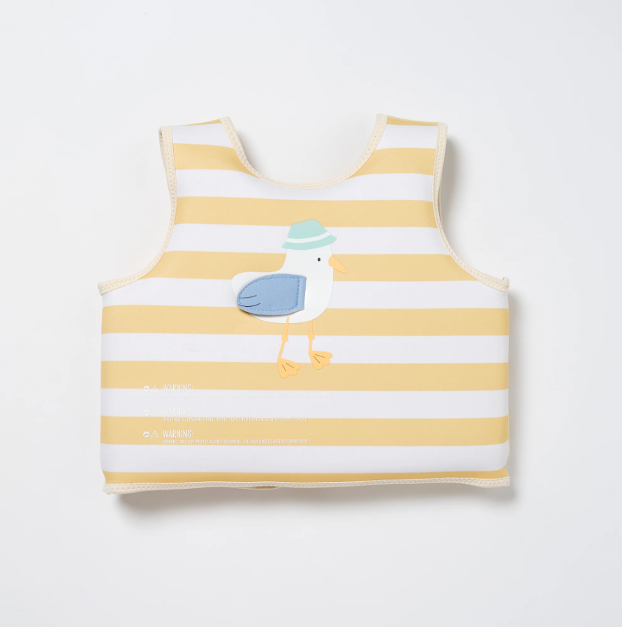 SunnyLife Salty the Mustard Stripe Yüzme Yeleği 1-2 yaş