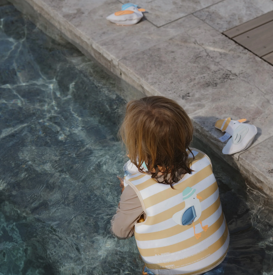 SunnyLife Salty the Mustard Stripe Yüzme Yeleği 1-2 yaş