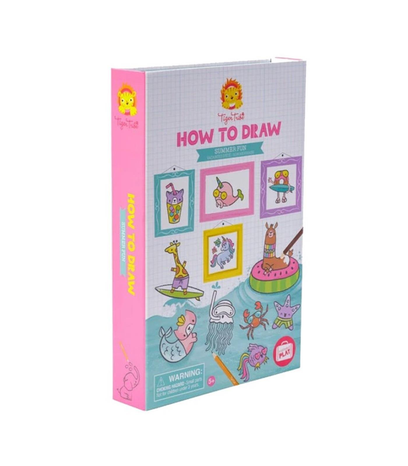 Tiger Tribe Resim Nasıl Çizilir? - Summer Fun