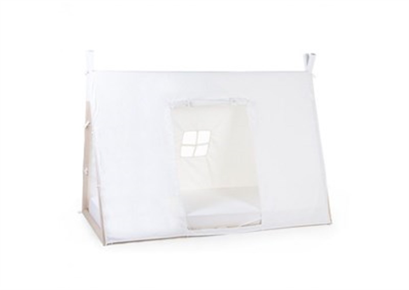 Tipi Modeli Yatak Kılıfı 90x200, Beyaz