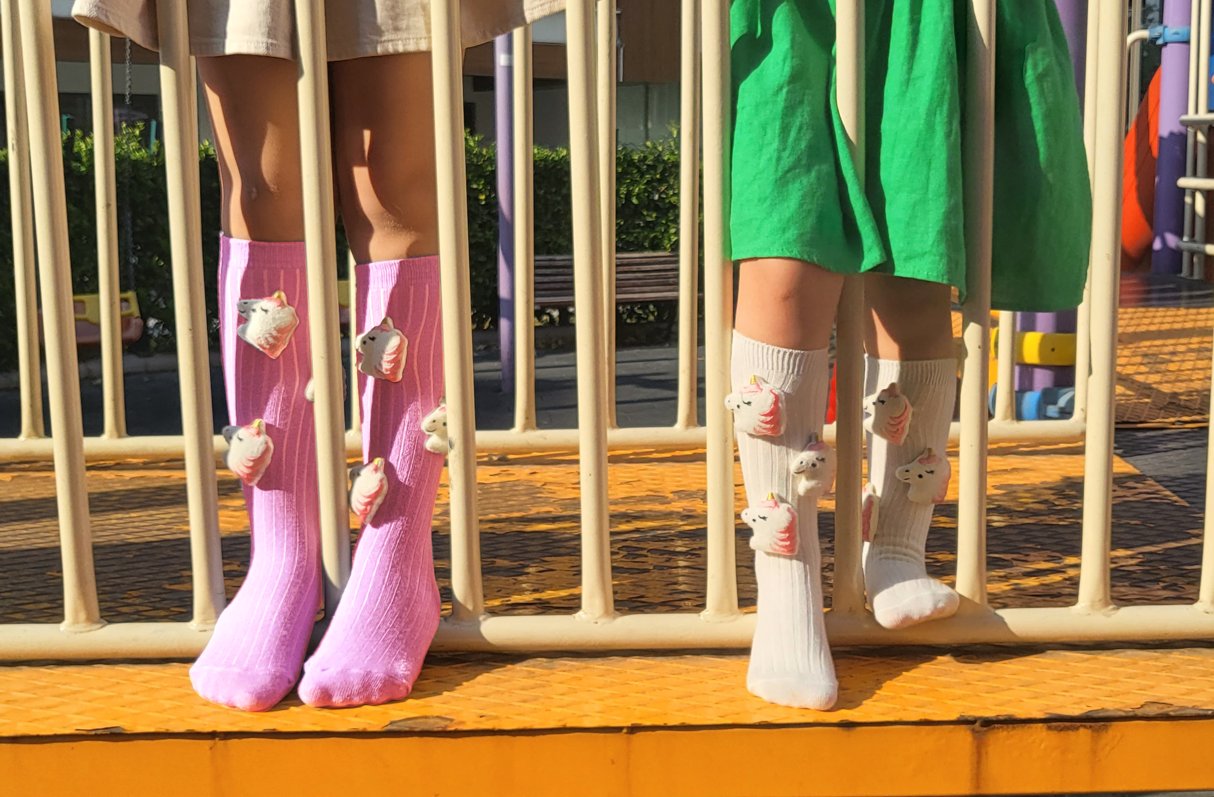 Unicorn Dizaltı Çorap Açık pembe