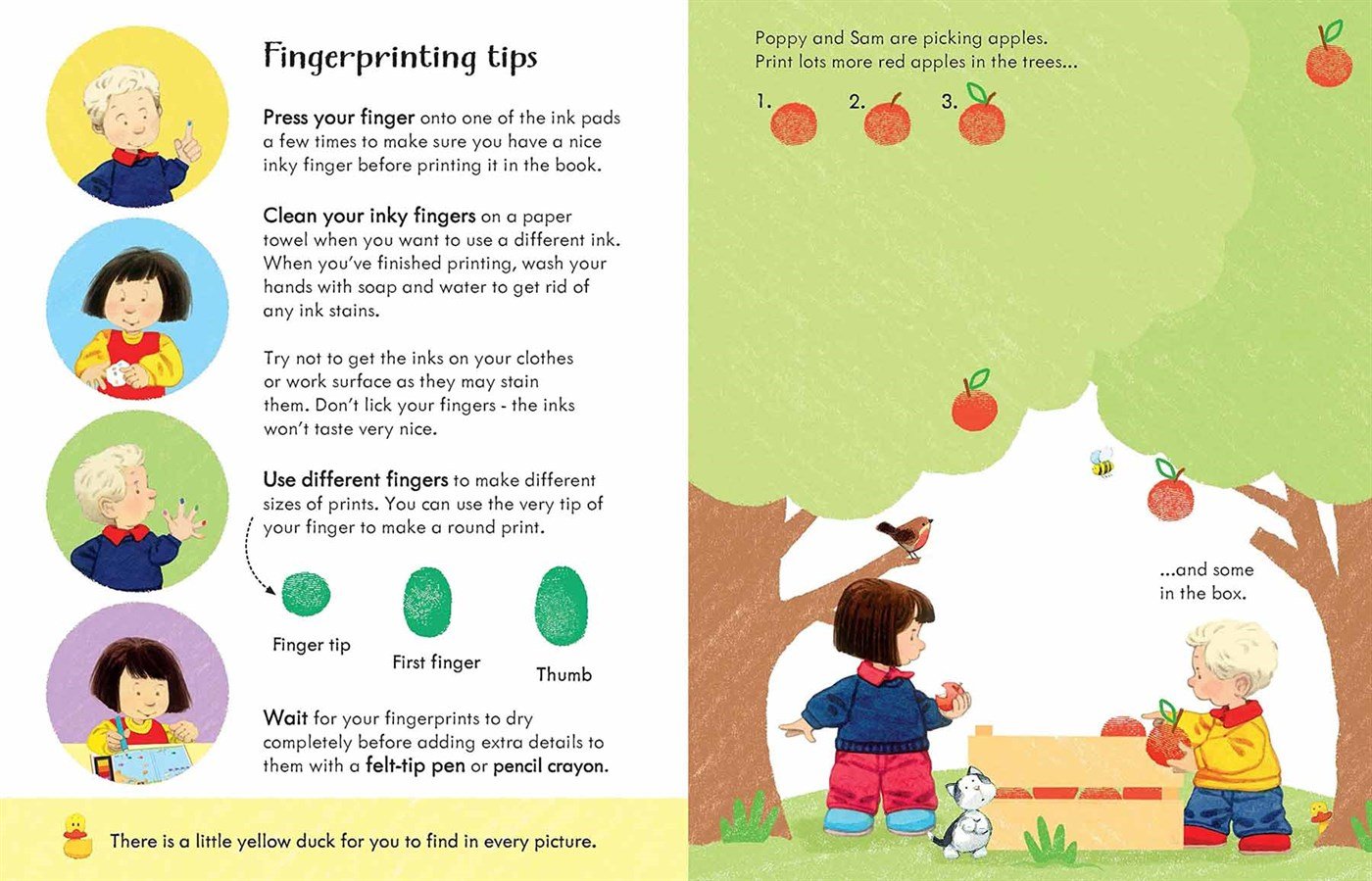 USB - Poppy and Sam's Fingerprint Activities