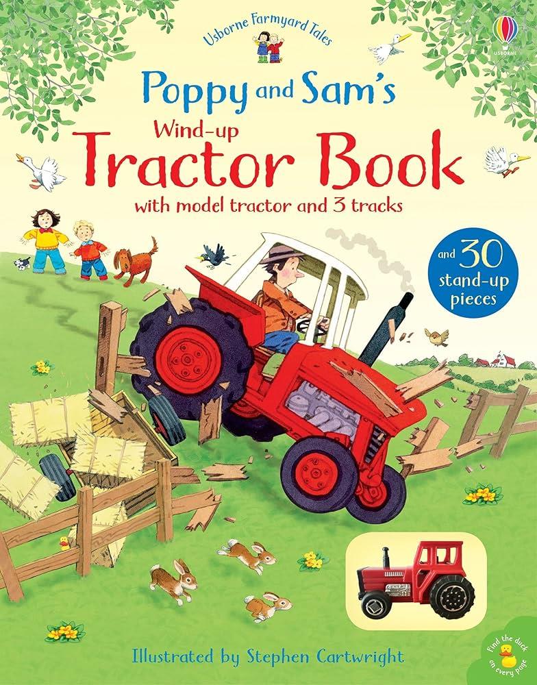 USB - Poppy and Sam's Wind-Up Tractor Book