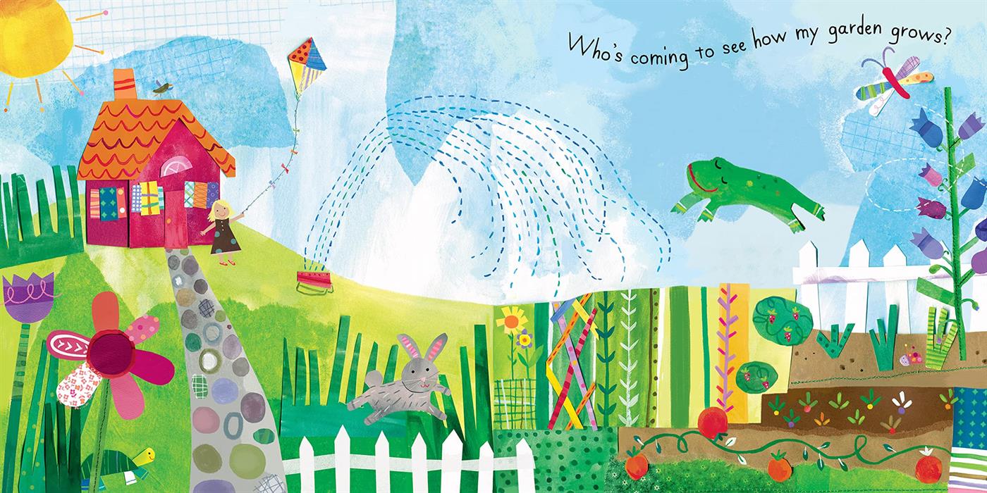 WHO IS THAT IN THE GARDEN?