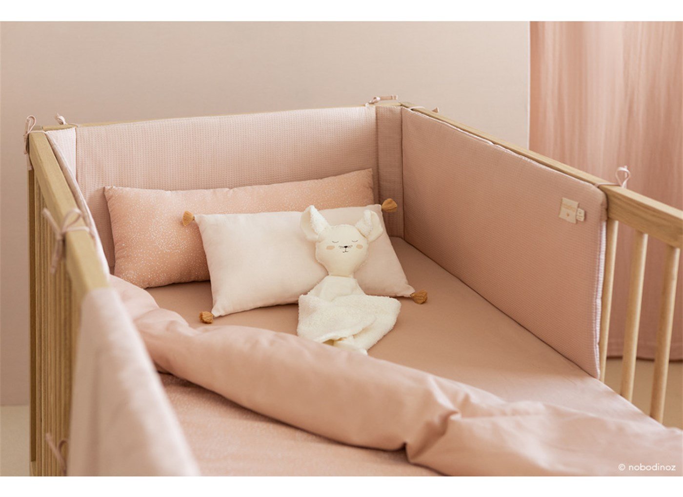 Yatak Koruyucu, Nest, Misty Pink