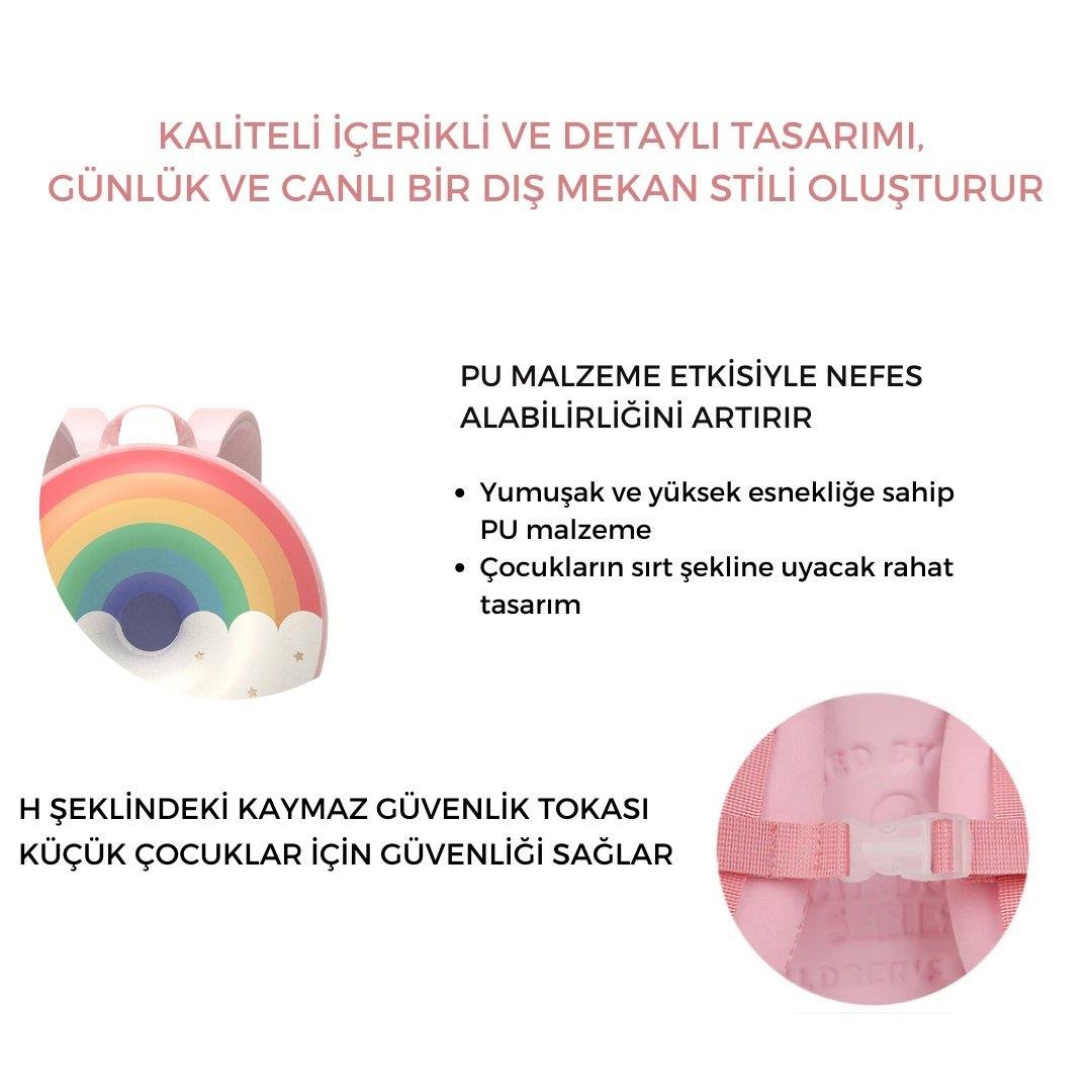 Zoyzoii Donut Serisi Sweet Rainbow Sırt Çantası