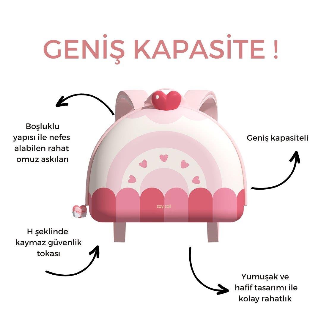 Zoyzoii Dream Serisi Rall Cake Sırt Çantası