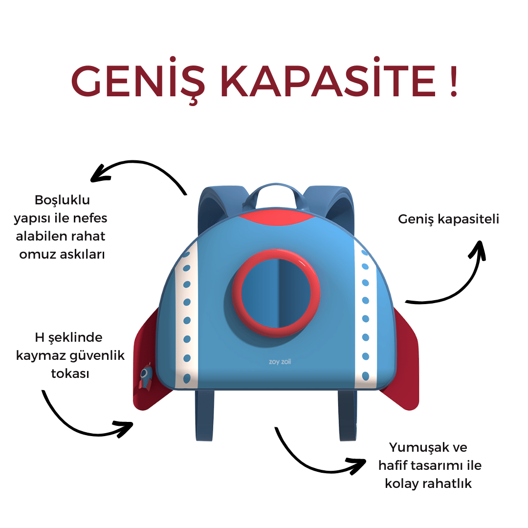 Zoyzoii Dream Serisi Space Sırt Çantası