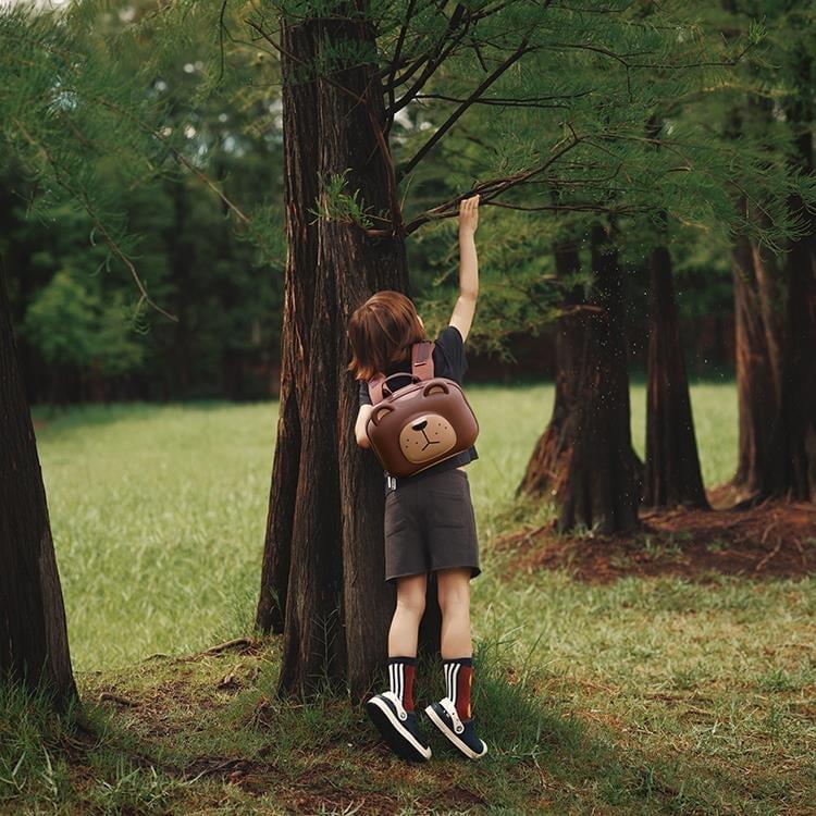 Zoyzoii Forest Serisi Cute Big Brown Bear Sırt Çantası