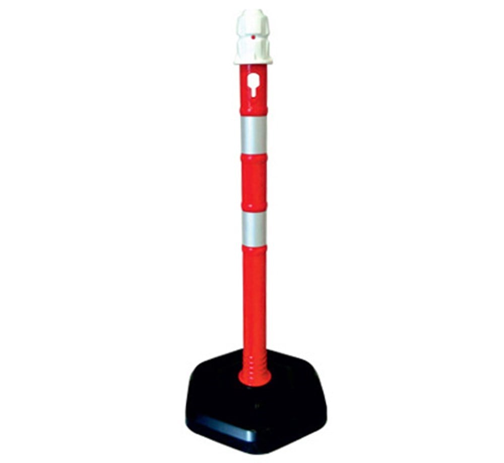 Dubalı Uyarı Dikmesi 63 x 1000 mm Reflektifli