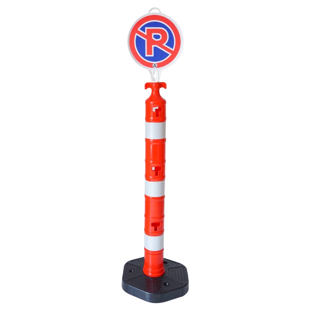 Kauçuk Ağırlıklı Plastik Yol Dikmesi 110 x 1200 mm