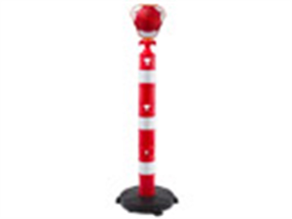 Plastik Ağırlıklı Yol Dikmesi 110 x 1200 mm