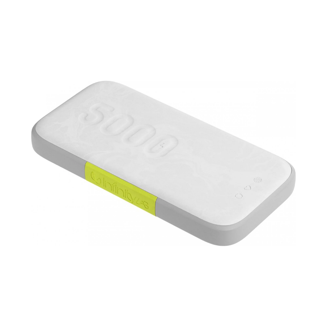 InfinityLab InstantGo Beyaz 5000 mAh Hızlı Şarj Kablosuz Powerbank