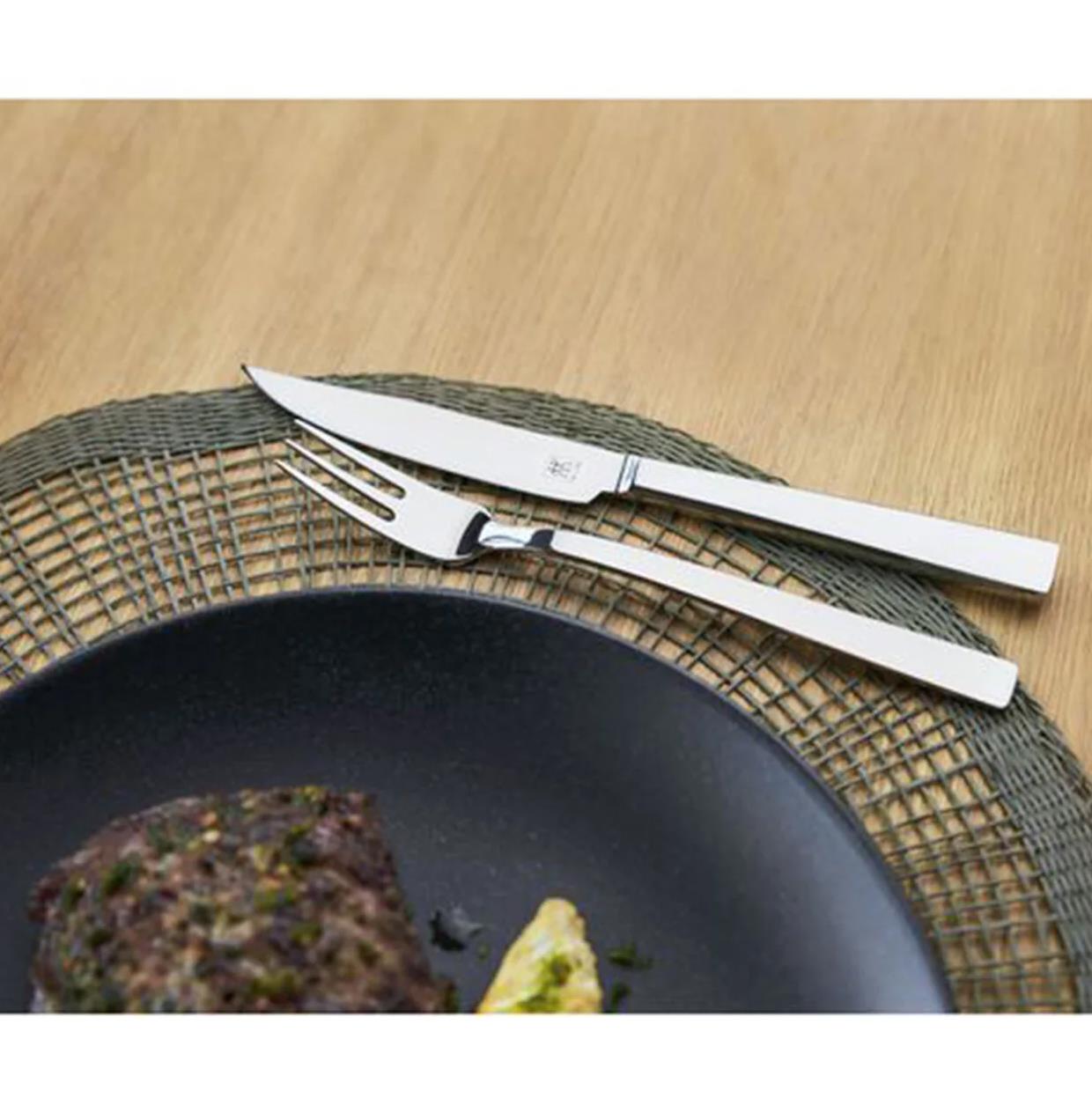 Zwilling Paslanmaz Çelik 12'li Biftek Çatal Bıçak Seti