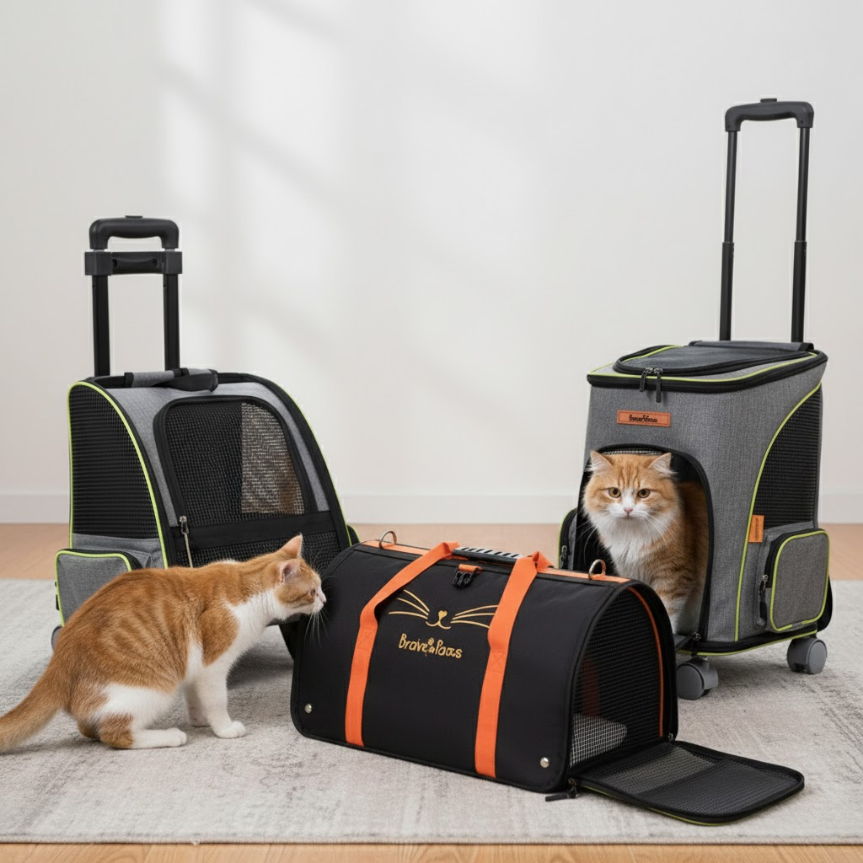 Reyo Brave Paws Flybag Plastik Yırtılmaz Fileli Kedi Ve Köpek Taşıma Çantası Seyahat Çantası Siyah 45x25x26cm