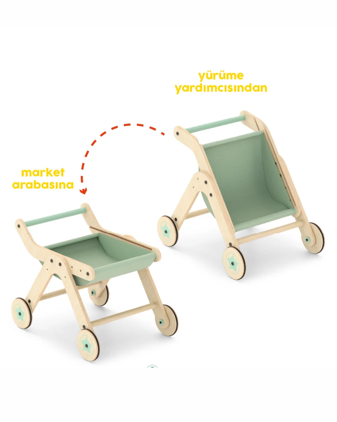 Mamatoyz Trio Yürüteç Aktivite Masası Ahşap Chef, Mangal Versiyon