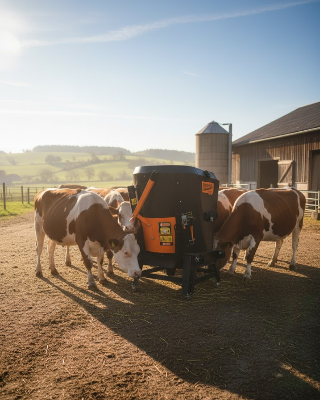 Burkon 1m³ Eco Yem Karma Makinesi 220V