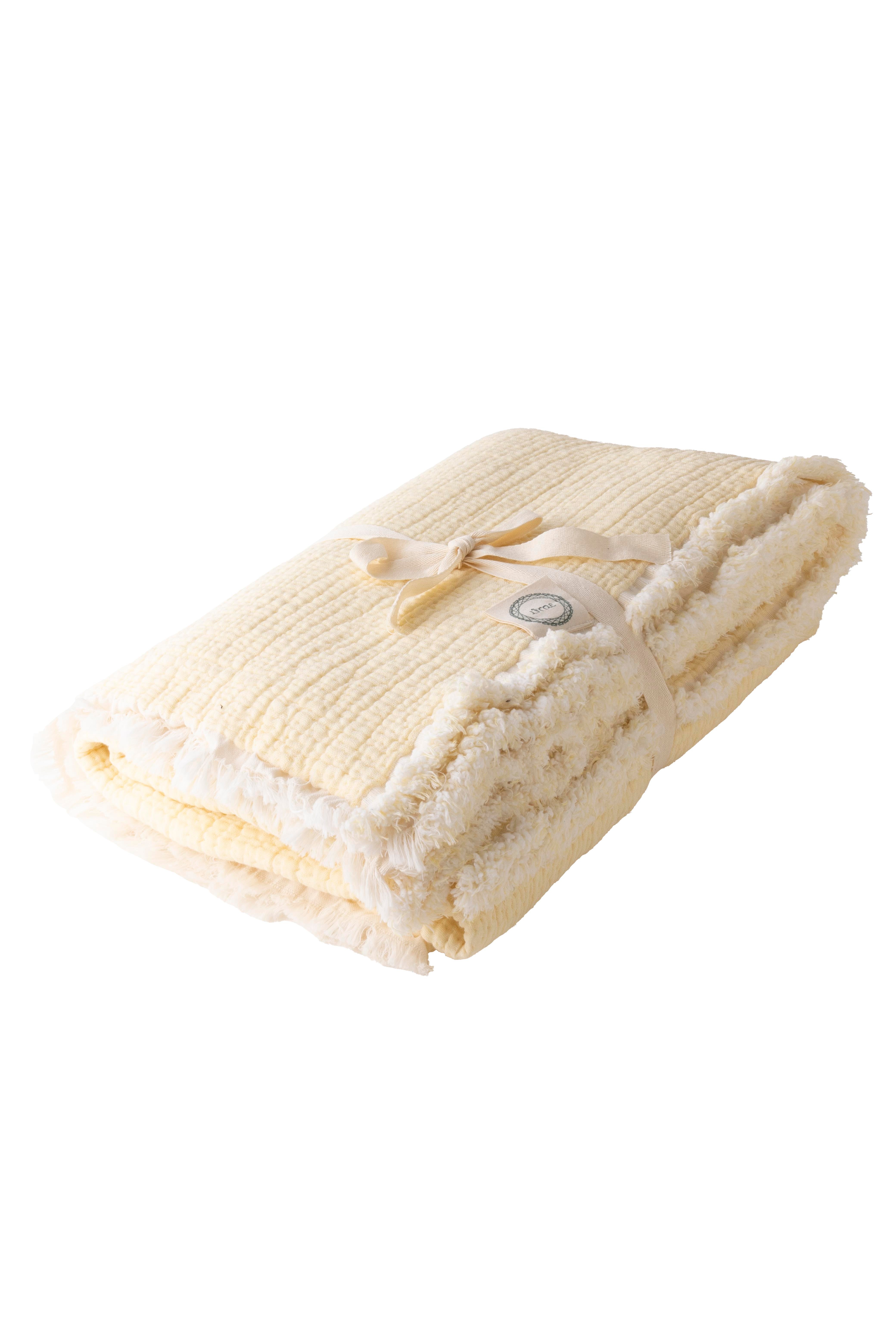 Mylasa Home Müslin Bebek Yorganı 100x150cm Sarı