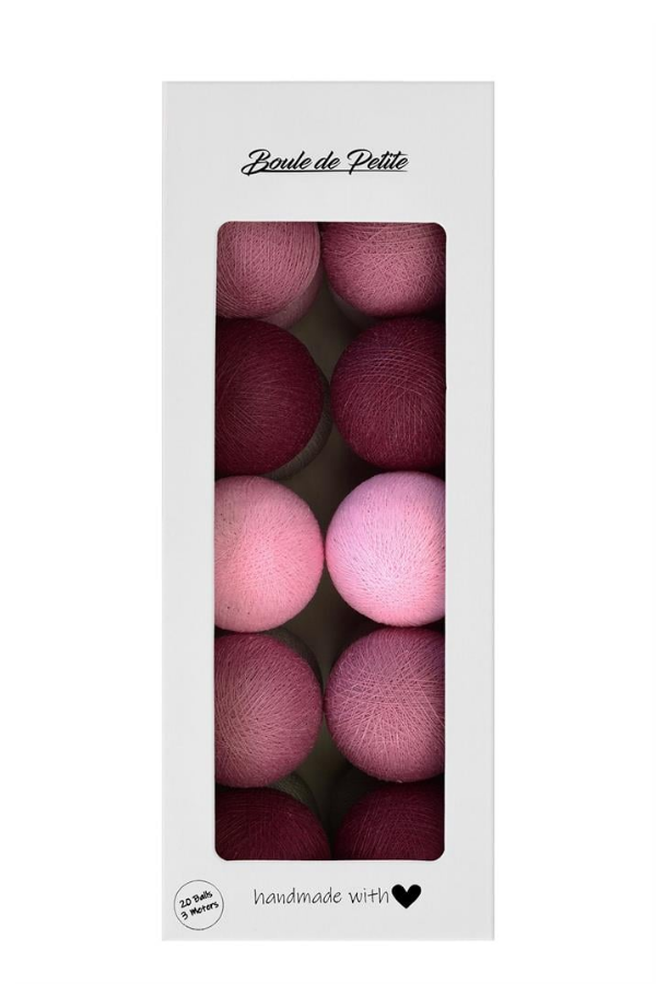 Boule De Petite Violet Love Işıklı Top Aydınlatma