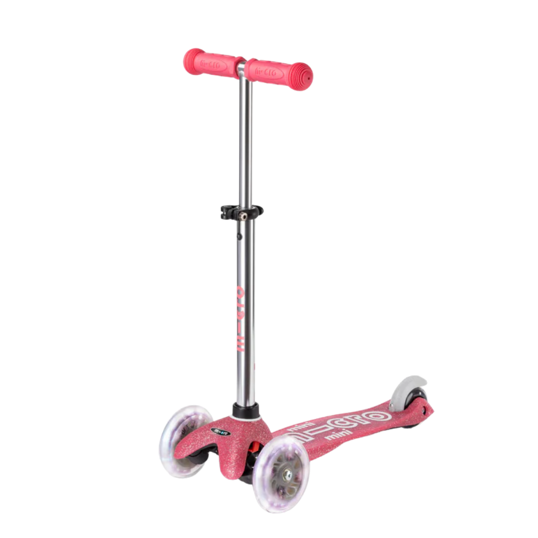 Micro Mini Micro Deluxe Fairy Glitter LED Pink Scooter