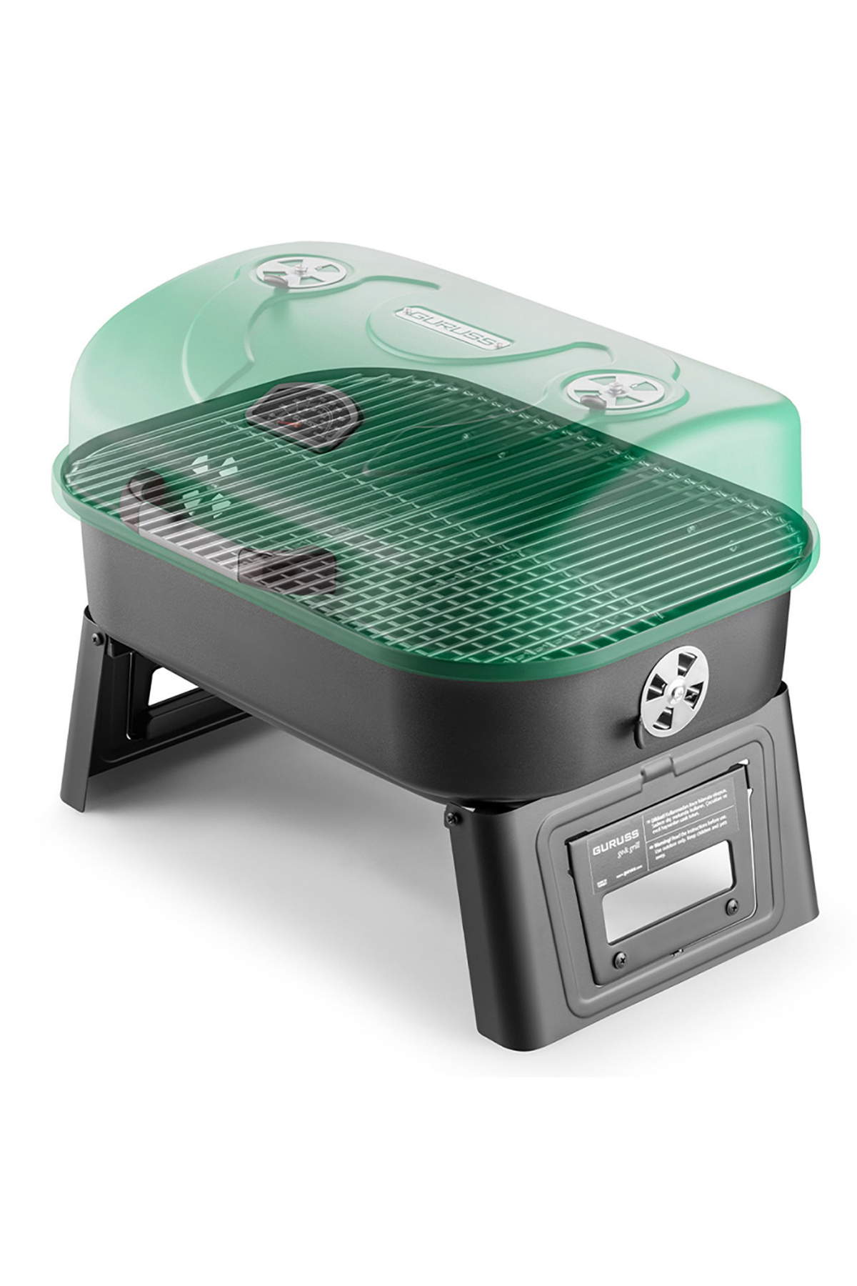 Guruss Go & Grill Barbekü Mangal Yeşil
