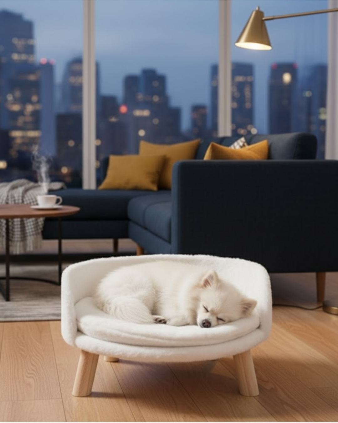 Reyo Pet Puffy Kedi Köpek Koltuğu