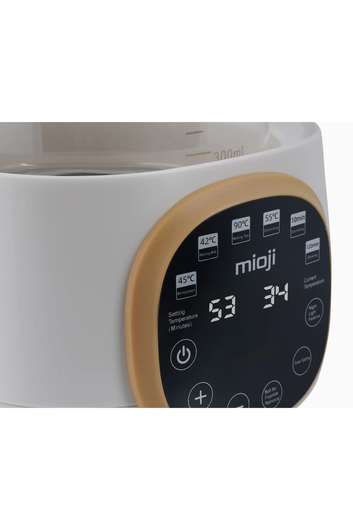 Mioji Mio K99 Çok Fonksiyonlu Isı Kontrolü Isı Sabitleme LED Ekranlı Elektrikli Mama Kettle